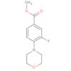 Benzoic acid, 3-fluoro-4-(4-morpholinyl)-, methyl ester