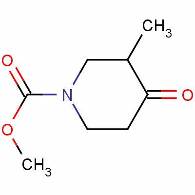 1-Piperidinecarboxylic acid, 3-methyl-4-oxo-, methyl ester