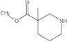 3-Piperidinecarboxylic acid, 3-methyl-, methyl ester