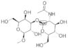 methyl 3-O-(2-acetamido-2-deoxy-B-D-*glucopyranos