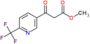 methyl 3-oxo-3-[6-(trifluoromethyl)pyridin-3-yl]propanoate