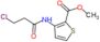 methyl 3-[(3-chloropropanoyl)amino]thiophene-2-carboxylate