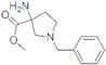 Methyl 3-amino-1-(phenylmethyl)-3-pyrrolidinecarboxylate