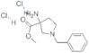 Methyl 3-amino-1-benzyl-3-pyrrolidinecarboxylate 2HCl