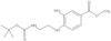 Methyl 3-amino-4-[[2-[[(1,1-dimethylethoxy)carbonyl]amino]ethyl]amino]benzoate