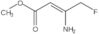 2-Butenoic acid, 3-amino-4-fluoro-, methyl ester