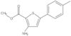 2-Thiophenecarboxylic acid, 3-amino-5-(4-methylphenyl)-, methyl ester