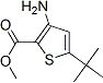 methyl 3-amino-5-(tert-butyl)thiophene-2-carboxylate