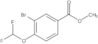 Benzoic acid, 3-bromo-4-(difluoromethoxy)-, methyl ester