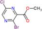methyl 3-bromo-6-chloro-pyrazine-2-carboxylate