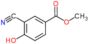 methyl 3-cyano-4-hydroxy-benzoate