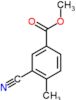 Benzoic acid, 3-cyano-4-methyl-, methyl ester