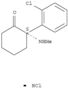 Cyclohexanone,2-(2-chlorophenyl)-2-(methylamino)-, hydrochloride (1:1), (2S)-