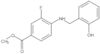 Methyl 3-fluoro-4-[[(2-hydroxyphenyl)methyl]amino]benzoate