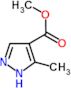 1H-Pyrazole-4-carboxylic acid, 3-methyl-, methyl ester