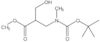 Methyl 3-[[(1,1-dimethylethoxy)carbonyl]methylamino]-2-(hydroxymethyl)propanoate