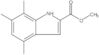 Methyl 4,6,7-trimethyl-1H-indole-2-carboxylate