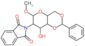 methyl 2-deoxy-2-(1,3-dioxo-1,3-dihydro-2H-isoindol-2-yl)-4,6-O-(phenylmethylidene)hexopyranoside