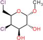 methyl 4,6-dichloro-4,6-dideoxy-alpha-D-galactopyranoside