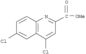 2-Quinolinecarboxylic acid, 4,6-dichloro-, methyl ester