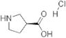 Ácido S-pirrolidina-3-carboxílico HCl