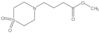 4-Thiomorpholinebutanoic acid, methyl ester, 1,1-dioxide