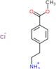 2-[4-(methoxycarbonyl)phenyl]ethanaminium chloride
