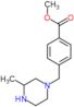 methyl 4-[(3-methylpiperazin-1-yl)methyl]benzoate