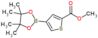 methyl 4-(4,4,5,5-tetramethyl-1,3,2-dioxaborolan-2-yl)thiophene-2-carboxylate