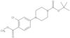 1,1-Dimethylethyl 4-[3-chloro-4-(methoxycarbonyl)phenyl]-1-piperazinecarboxylate