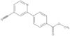 Benzoic acid, 4-(4-cyano-2-pyridinyl)-, methyl ester