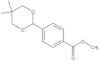 Méthyle 4-(5,5-diméthyl-1,3-dioxan-2-yl)benzoate