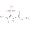 3-Thiophenecarboxylic acid, 4-(aminosulfonyl)-5-methyl-, methyl ester