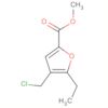 2-Furancarbonsäure, 4-(chloromethyl)-5-ethyl-, Methylester