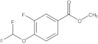 Methyl 4-(difluoromethoxy)-3-fluorobenzoate