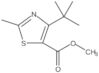 Methyl 4-(1,1-dimethylethyl)-2-methyl-5-thiazolecarboxylate