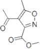 methyl 4-acetyl-5-methylisoxazole-3-carboxylate