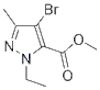 METHYL 4-BROMO-1-ETHYL-3-METHYL-1H-PYRAZOLE-5-CARBOXYLATE