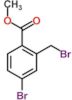 Benzoic acid, 4-bromo-2-(bromomethyl)-, methyl ester