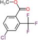 benzoic acid, 4-chloro-2-(trifluoromethyl)-, methyl ester