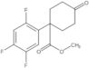 Methyl 4-oxo-1-(2,4,5-trifluorophenyl)cyclohexanecarboxylate