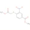 Benzoic acid, 4-[(2-methoxy-2-oxoethyl)thio]-3-nitro-, methyl ester