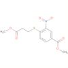 Benzoic acid, 4-[(3-methoxy-3-oxopropyl)thio]-3-nitro-, methyl ester