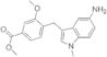 4-(5-Amino-1-methyl-1H-indol-3-ylmethyl)-3-methoxy-benzoic acid methyl ester