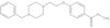 Methyl 4-[2-[4-(phenylmethyl)-1-piperazinyl]ethoxy]benzoate