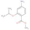 Benzoic acid, 4-amino-2-(1-methylethoxy)-, methyl ester