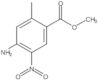 Benzoic acid, 4-amino-2-methyl-5-nitro-, methyl ester