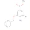 Benzoic acid, 4-amino-3-bromo-5-(phenylmethoxy)-, methyl ester