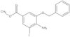 Methyl 4-amino-3-iodo-5-(phenylmethoxy)benzoate