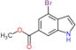 Methyl 4-bromo-1H-indole-6-carboxylate